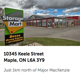 Storage Units at StorageMart - 10345 Keele Street Maple ON